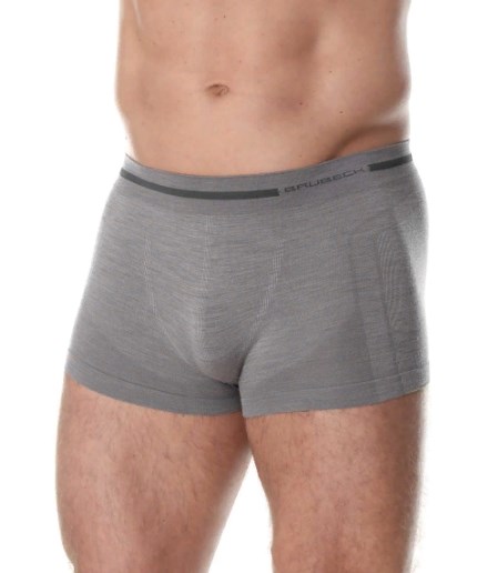 

Трусы мужские Brubeck Comfort Wool серые 2XL, Comfort Wool