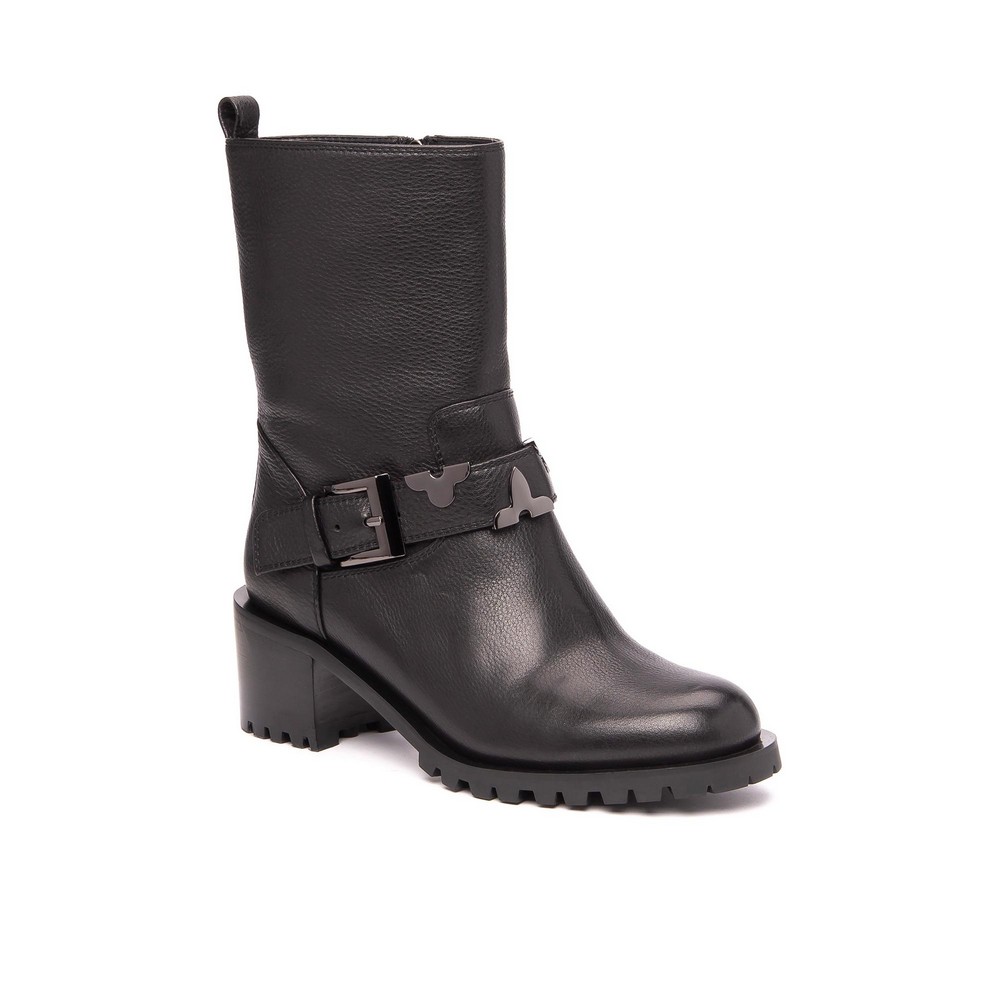 

Полусапоги женские Vitacci 185581M черные 41 RU, 185581M