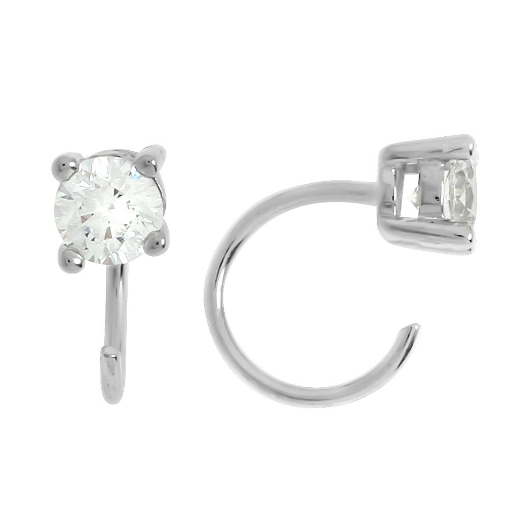 

Серьги из серебра с фианитом Balex Jewellery 2437930009, 2437930009