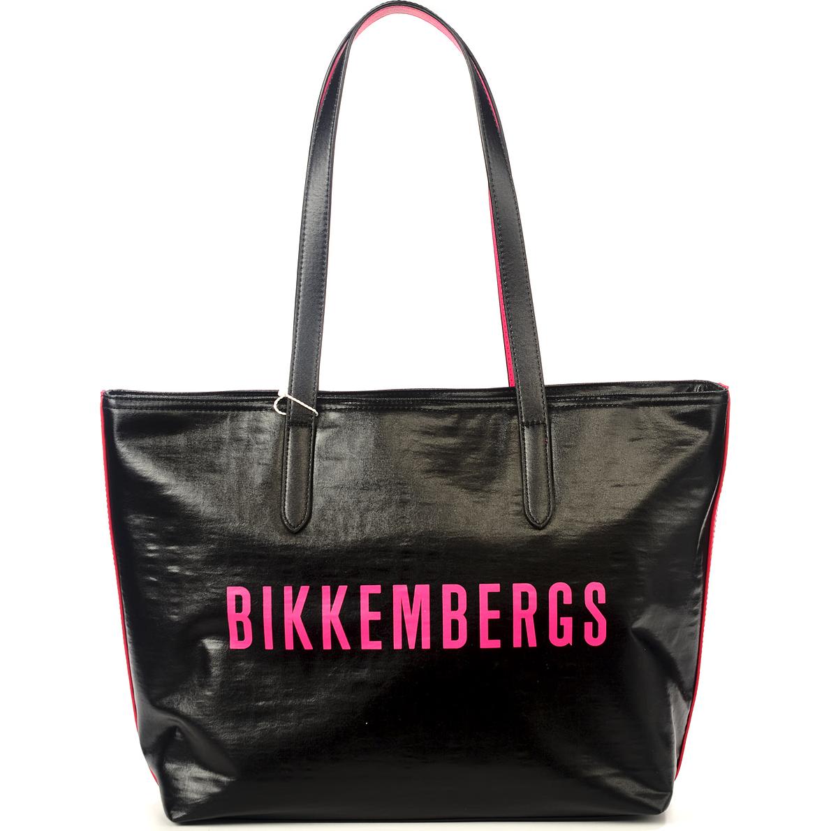 фото Сумка мужская bikkembergs e4apwe1b0102b09 black/fuxia new coated 010