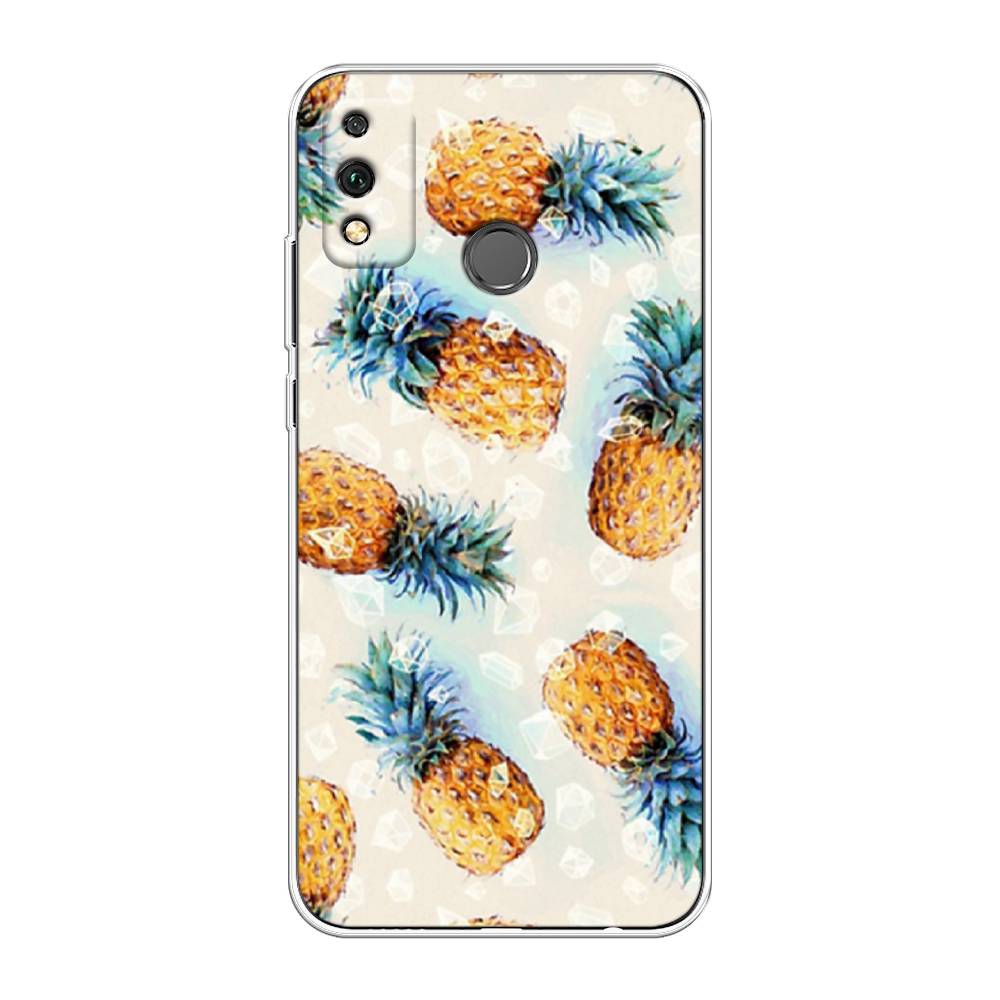 

Чехол Awog на Honor 9X Lite "Ананасы", Бежевый, 6104250-3