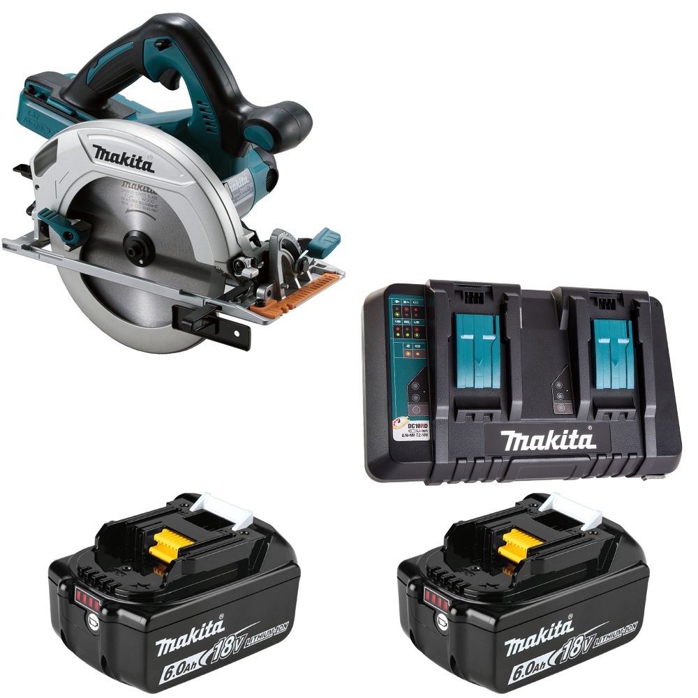 фото Пила дисковая аккумуляторная makita dhs710pge