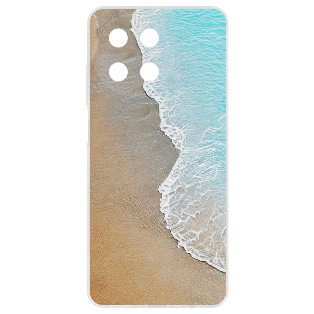 

Чехол-накладка Krutoff Clear Case Прибой для Realme 11 4G, Прозрачный