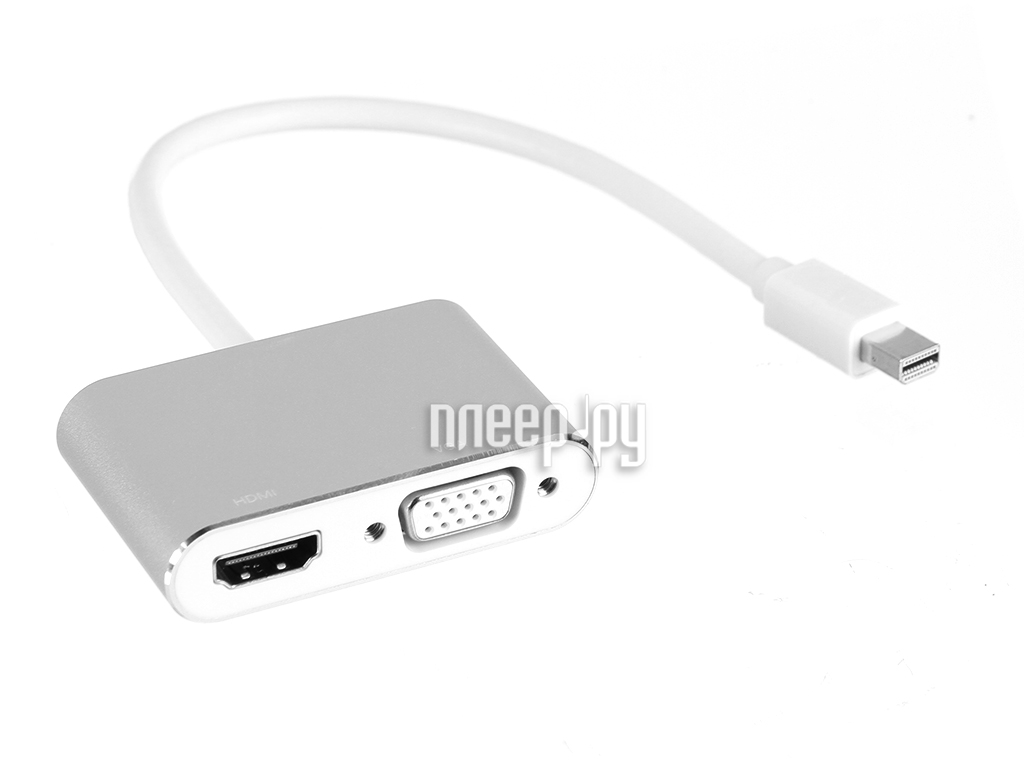 фото Адаптер ugreen mini dp - hdmi/vga вилка-розетка м (md115)