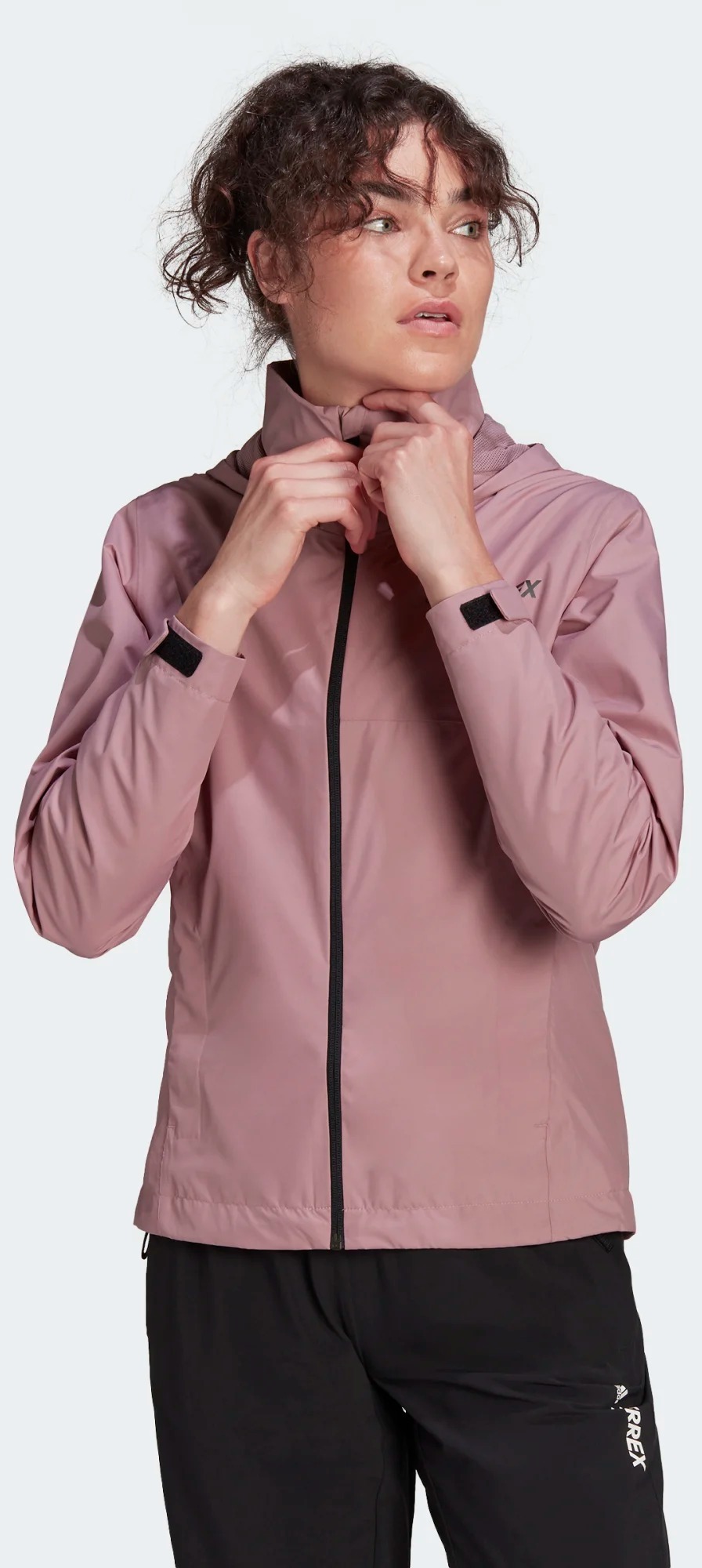 Ветровка женская Adidas Mt Pr W розовая XS