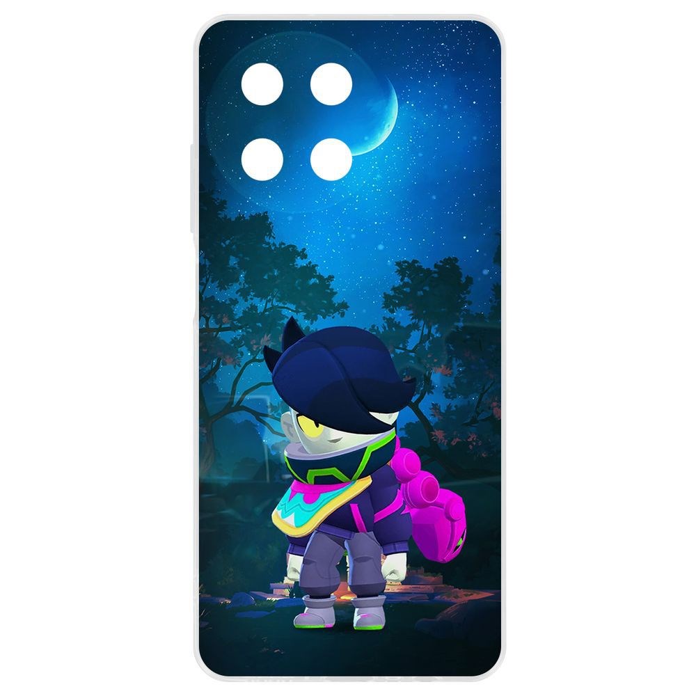 

Чехол-накладка Krutoff Clear Case Brawl Stars-Орочи Эдгар для Realme 11 4G, Прозрачный