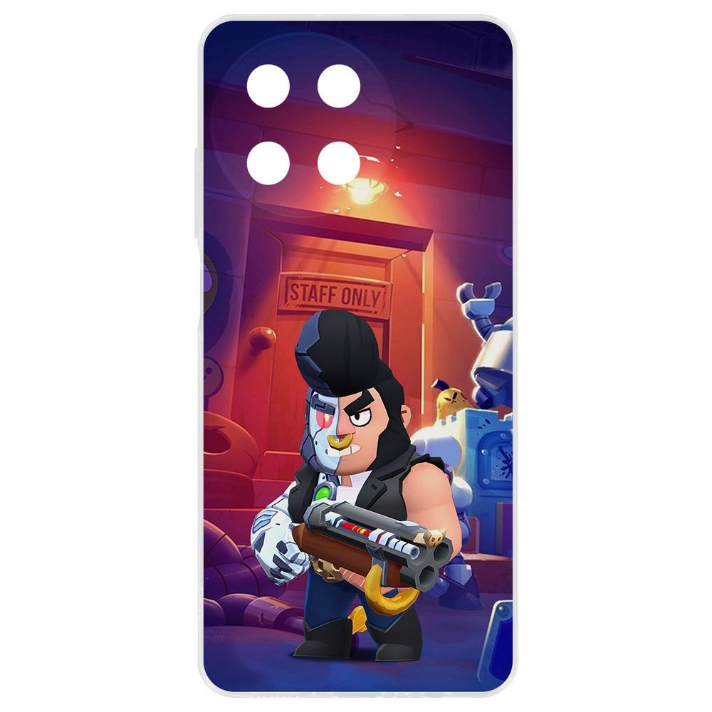 

Чехол-накладка Krutoff Clear Case Brawl Stars-Б-800 для Realme 11 4G, Прозрачный