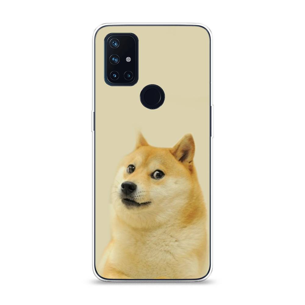 

Чехол Awog на OnePlus Nord N10 / ВанПлас Nord N10 "Собака подозревака", Коричневый;желтый;бежевый, 152350-9
