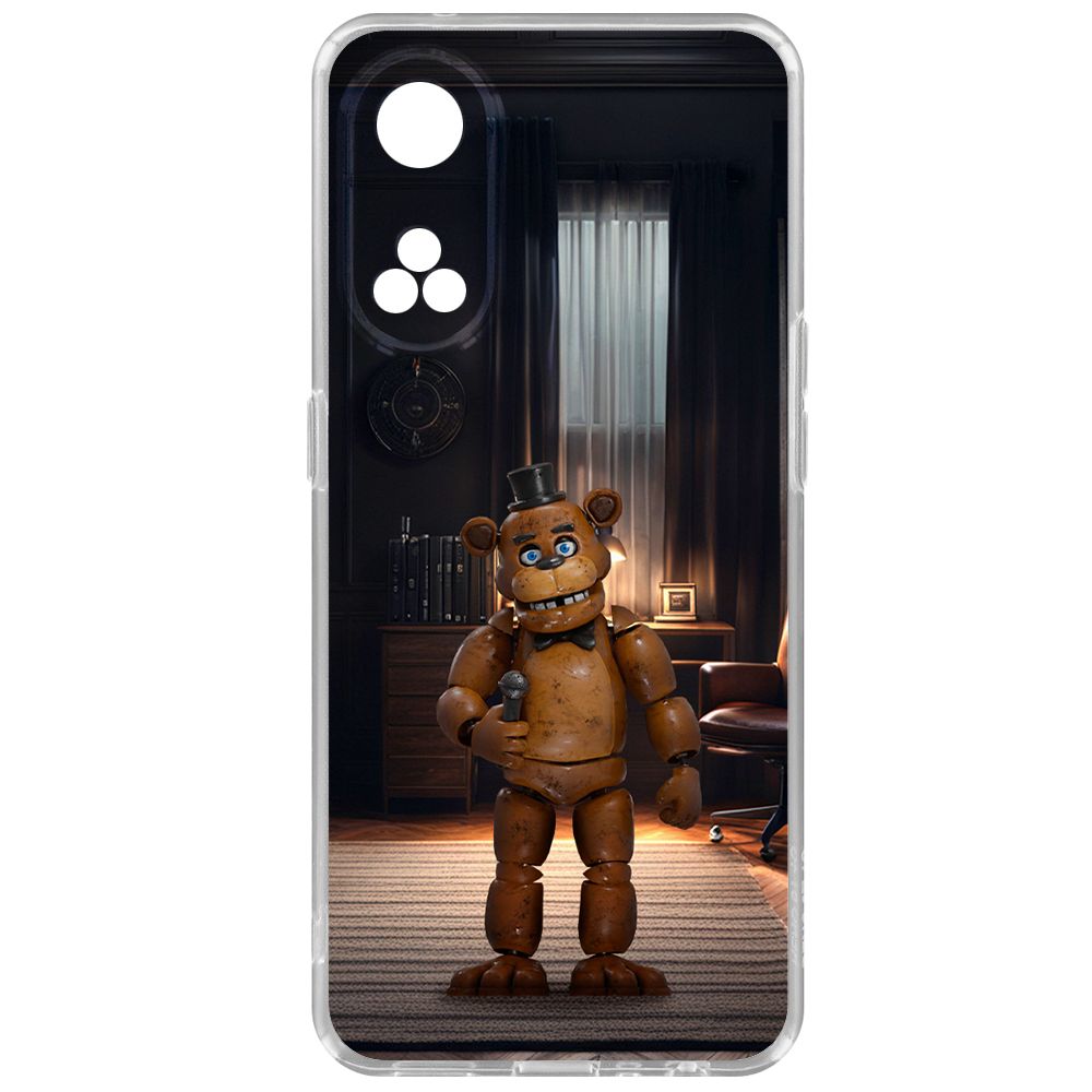 

Чехол-накладка Krutoff Clear Case ФНАФ - Медведь Фредди для Oppo Reno8T, Прозрачный