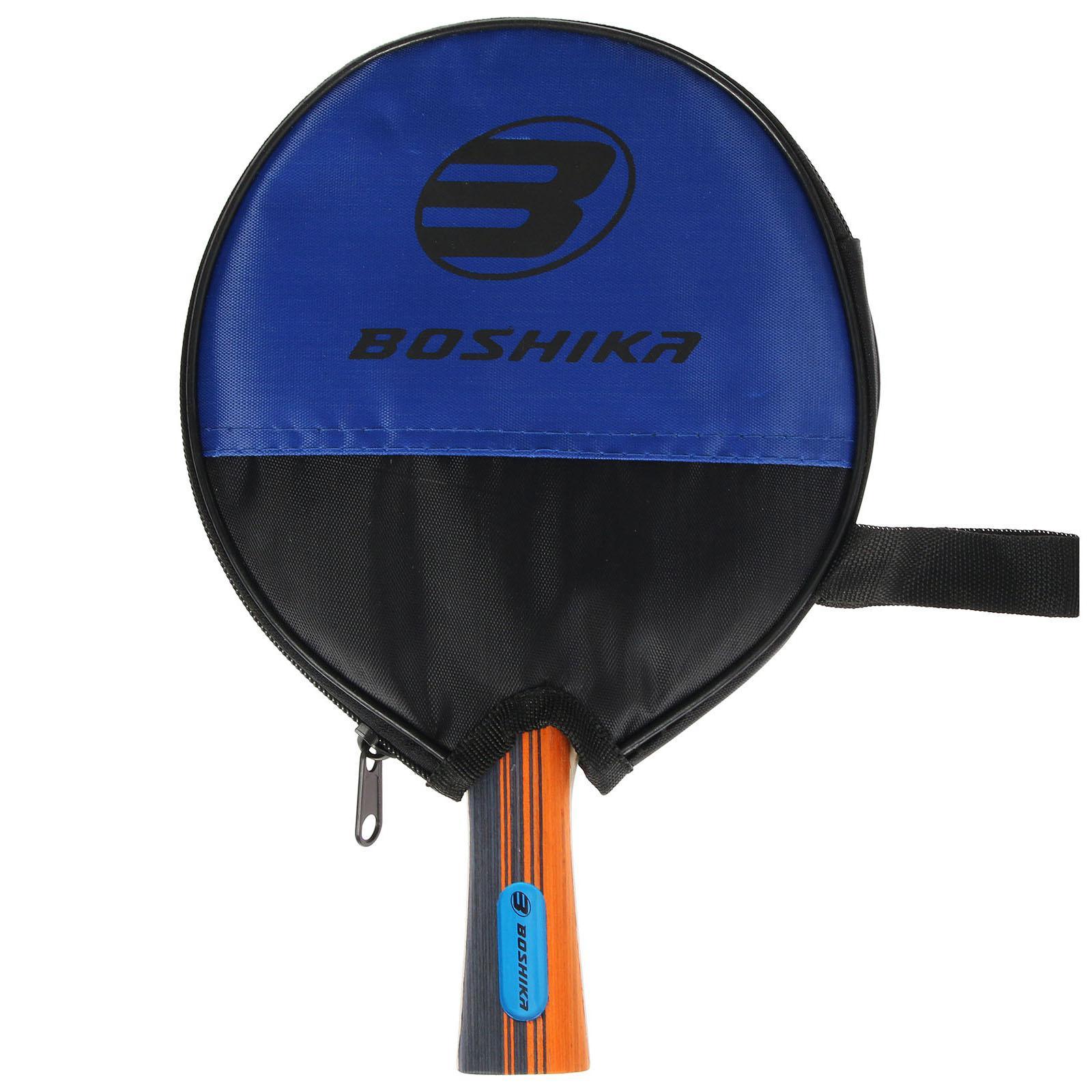Ракетка для настольного тенниса Boshika Training коническая рукоятка 3 звезды