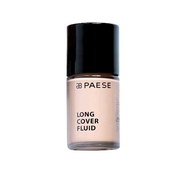 Тональный крем Paese Long Cover Fluid, тон 01, 30 мл матирующий тональный крем витэкс all day long soft matte тон beige 30мл