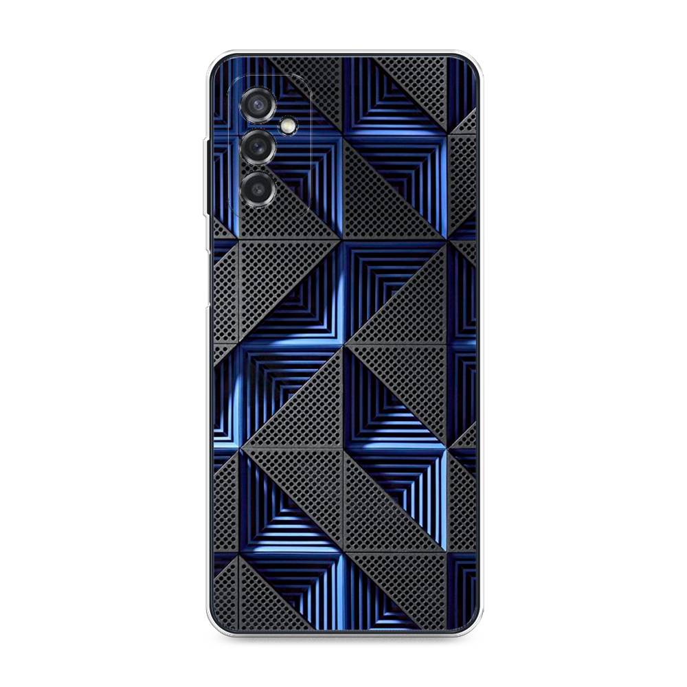 

Чехол на Samsung Galaxy M52 "IBM", Серый;синий, 2104350-3