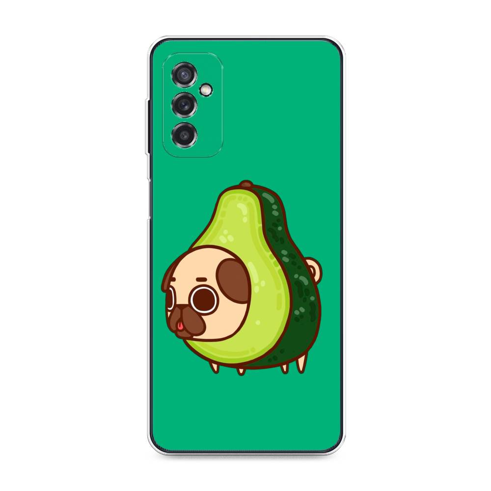 

Чехол на Samsung Galaxy M52 "Мопс авокадик", Зеленый, 2104350-1