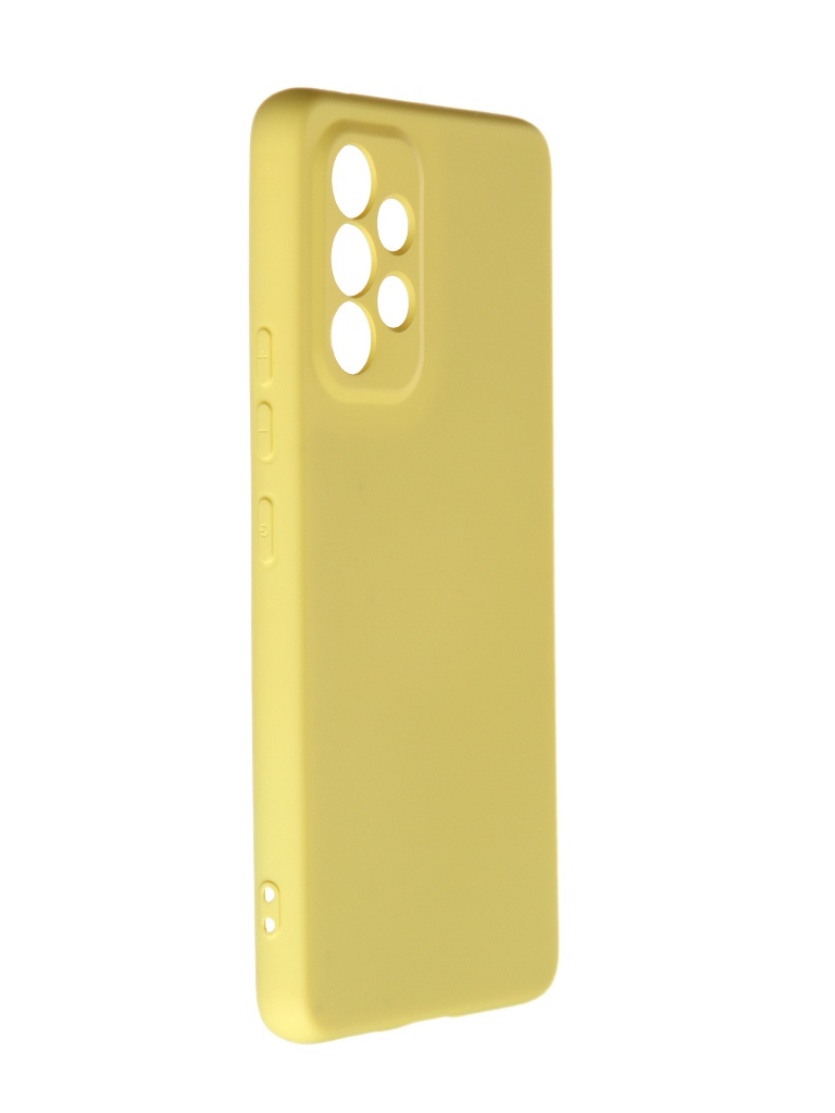 

Чехол Neypo для Samsung Galaxy A53 Silicone 2.0mm Yellow NSC54532