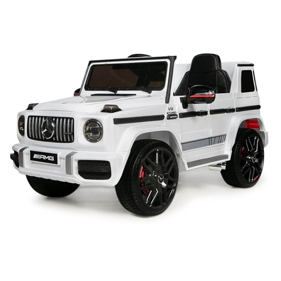 фото Электромобиль bbh mercedes-benz g63 amg 12v bbh-0003-white