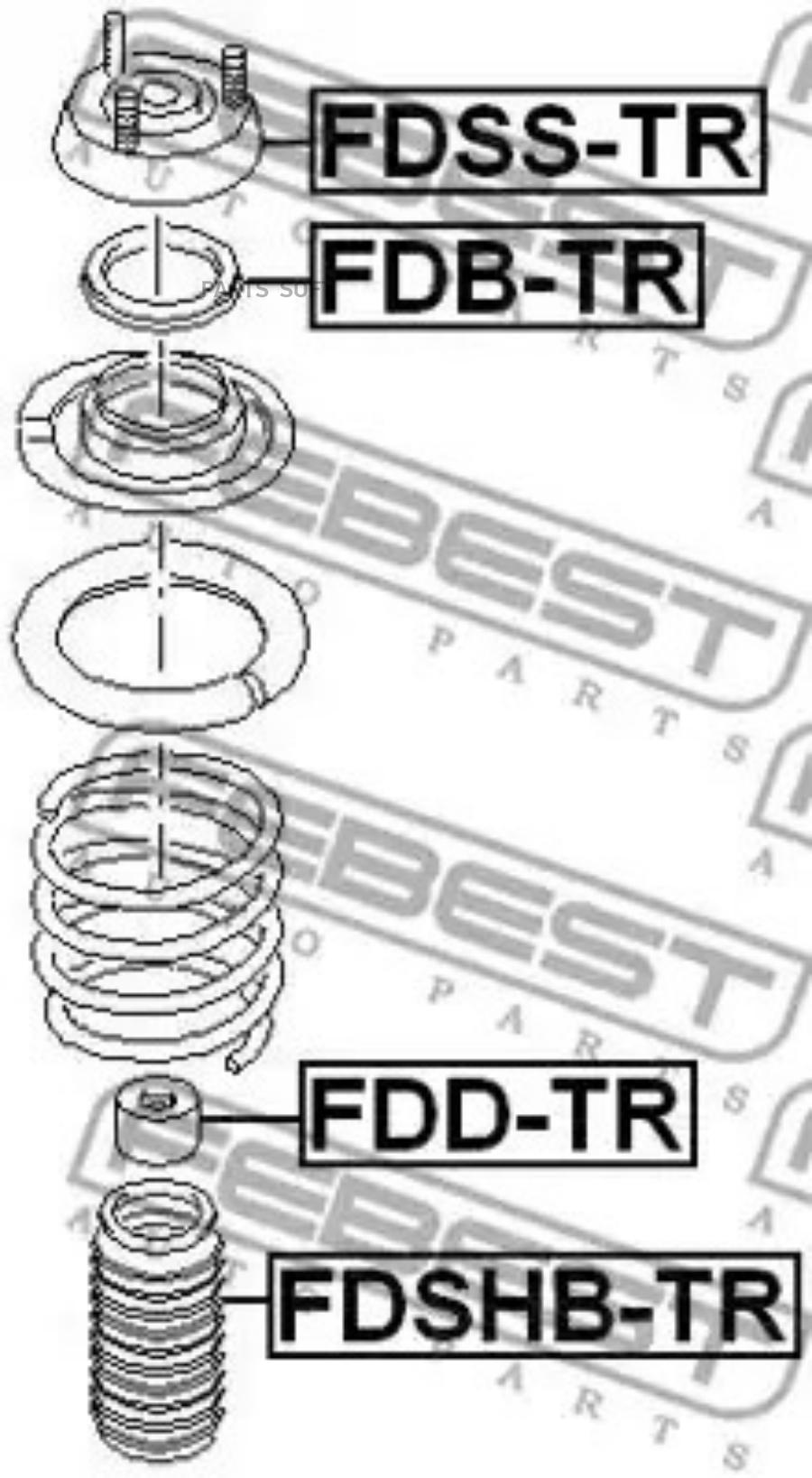 

Опора Амортизатора FEBEST FDSSTR
