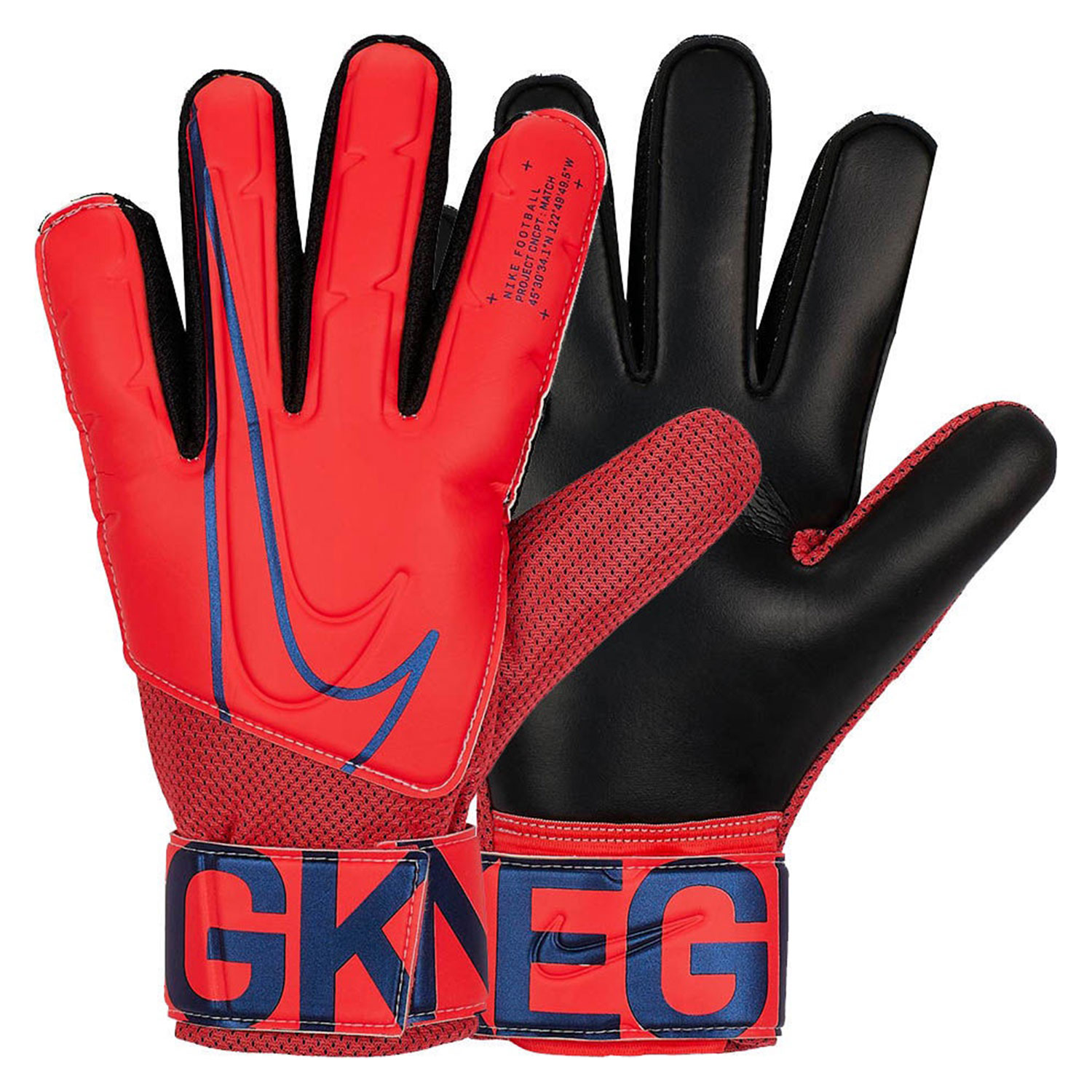 фото Перчатки мужские nike nk gk match-fa19 красные р.6