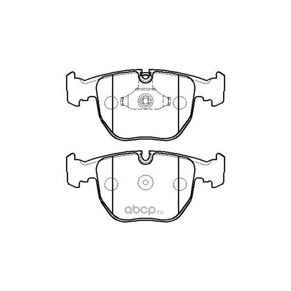 

HSB HP5187 Колодки тормозные дисковые BMW: X-5 (E53)00- \ Serie 7 (E38)94-01 () 1шт