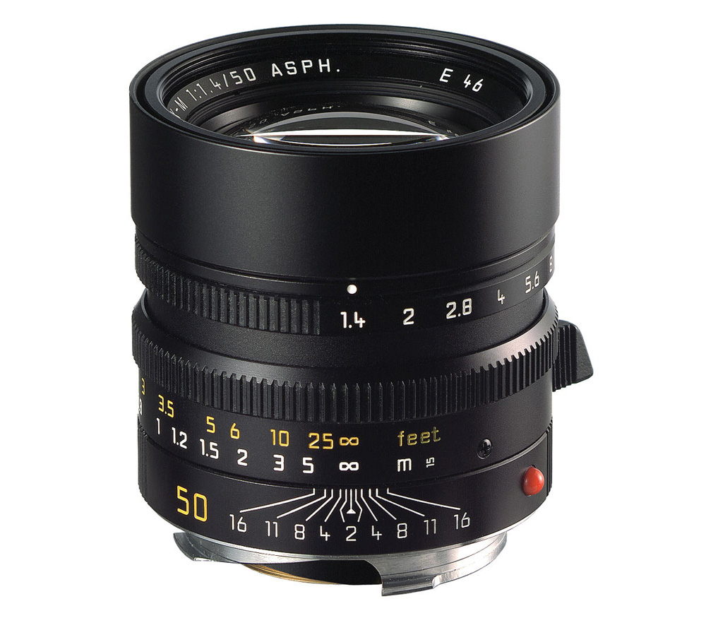 

Объектив Leica Summilux-M 50mm f/1.4 ASPH, черный