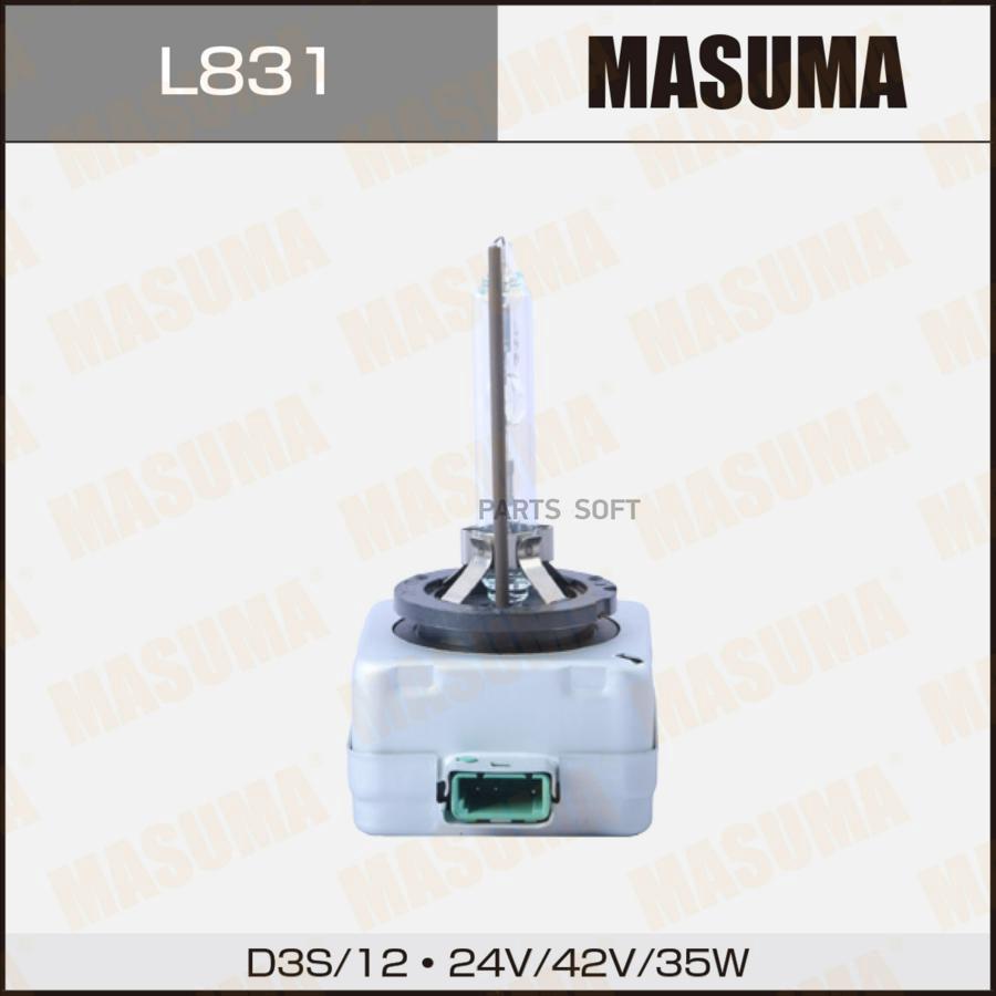 

MASUMA L831 Лампа XENON STANDARD GRADE D3S 4300K 35W 1шт