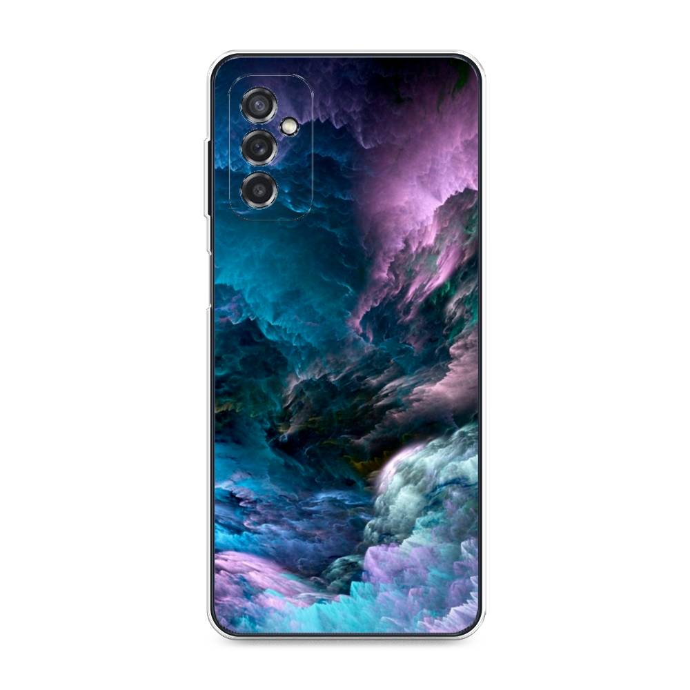 

Чехол на Samsung Galaxy M52 "Загадочное небо", Синий;фиолетовый, 2104350-2