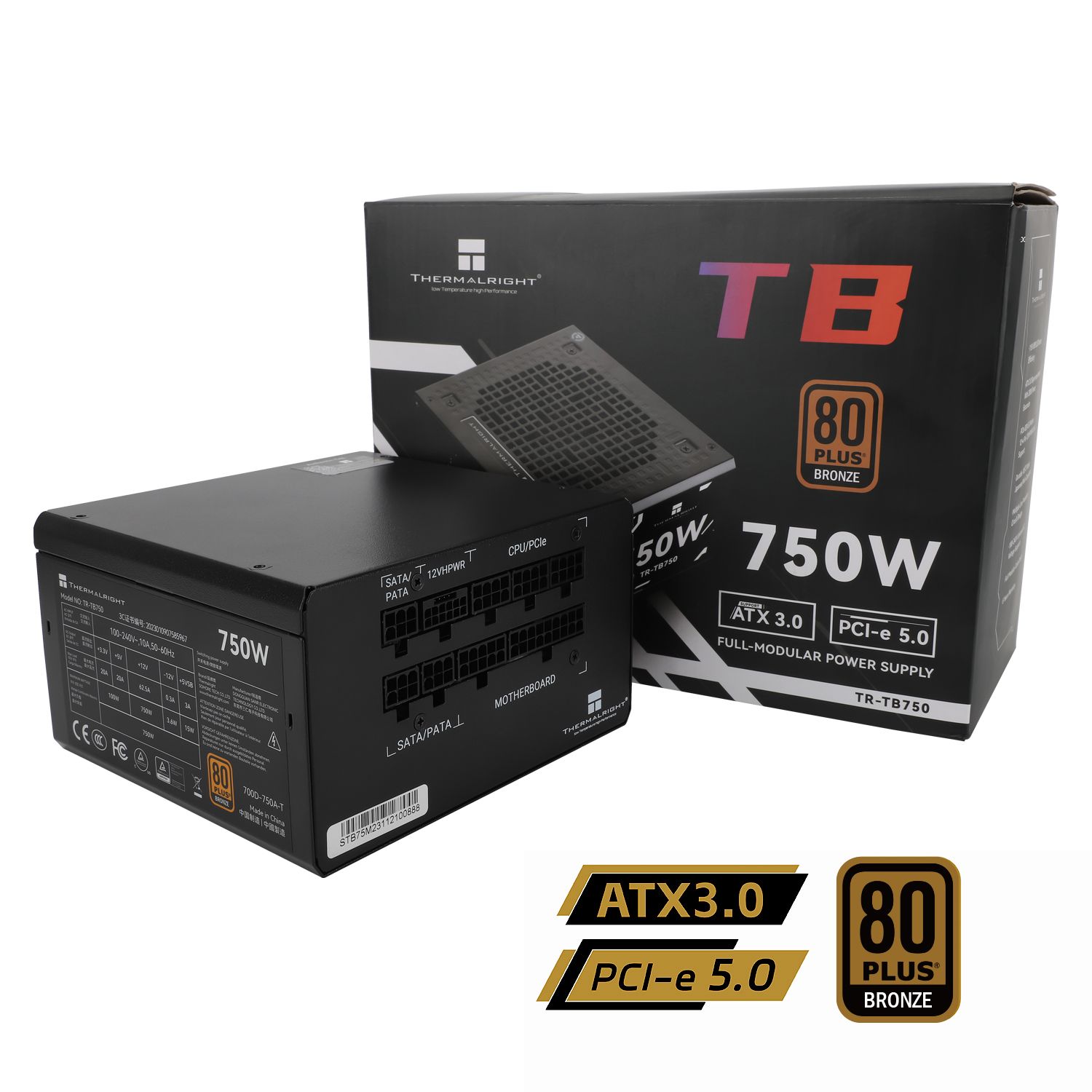 

Блок питания компьютера Thermalright TR-TB750 750W, TR-TB750