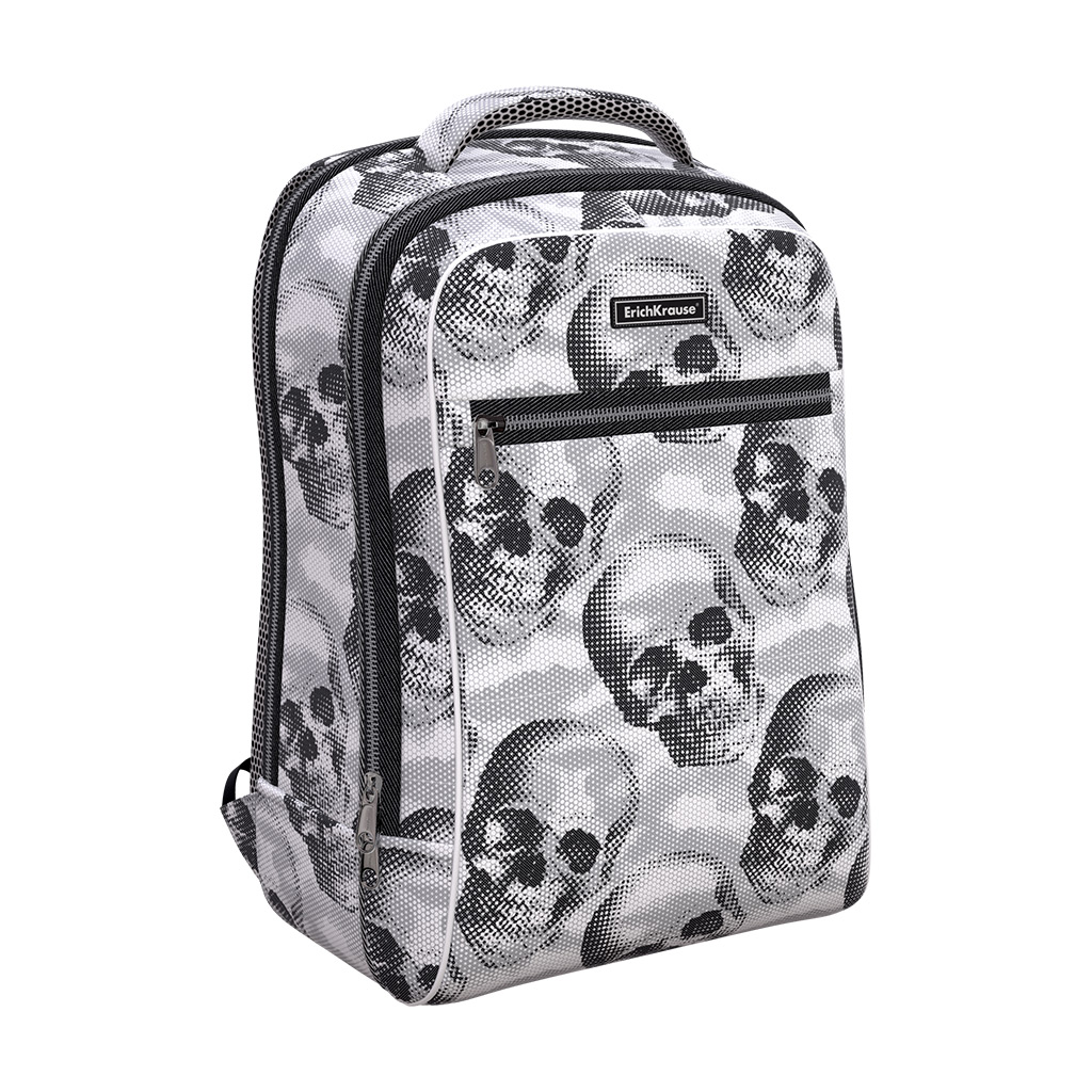 фото Ученический рюкзак erichkrause ergoline urban 18l pixel skull