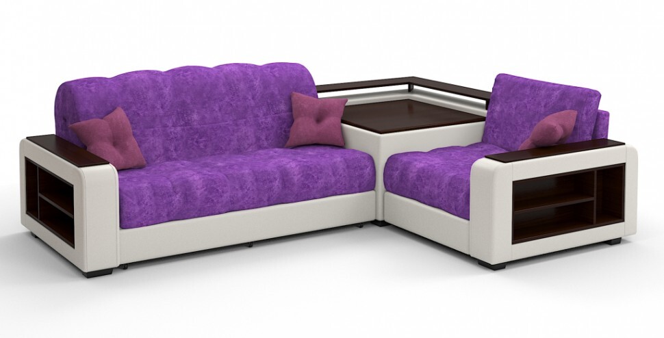 фото Диван диваны и кровати президент люкс фиолетовый