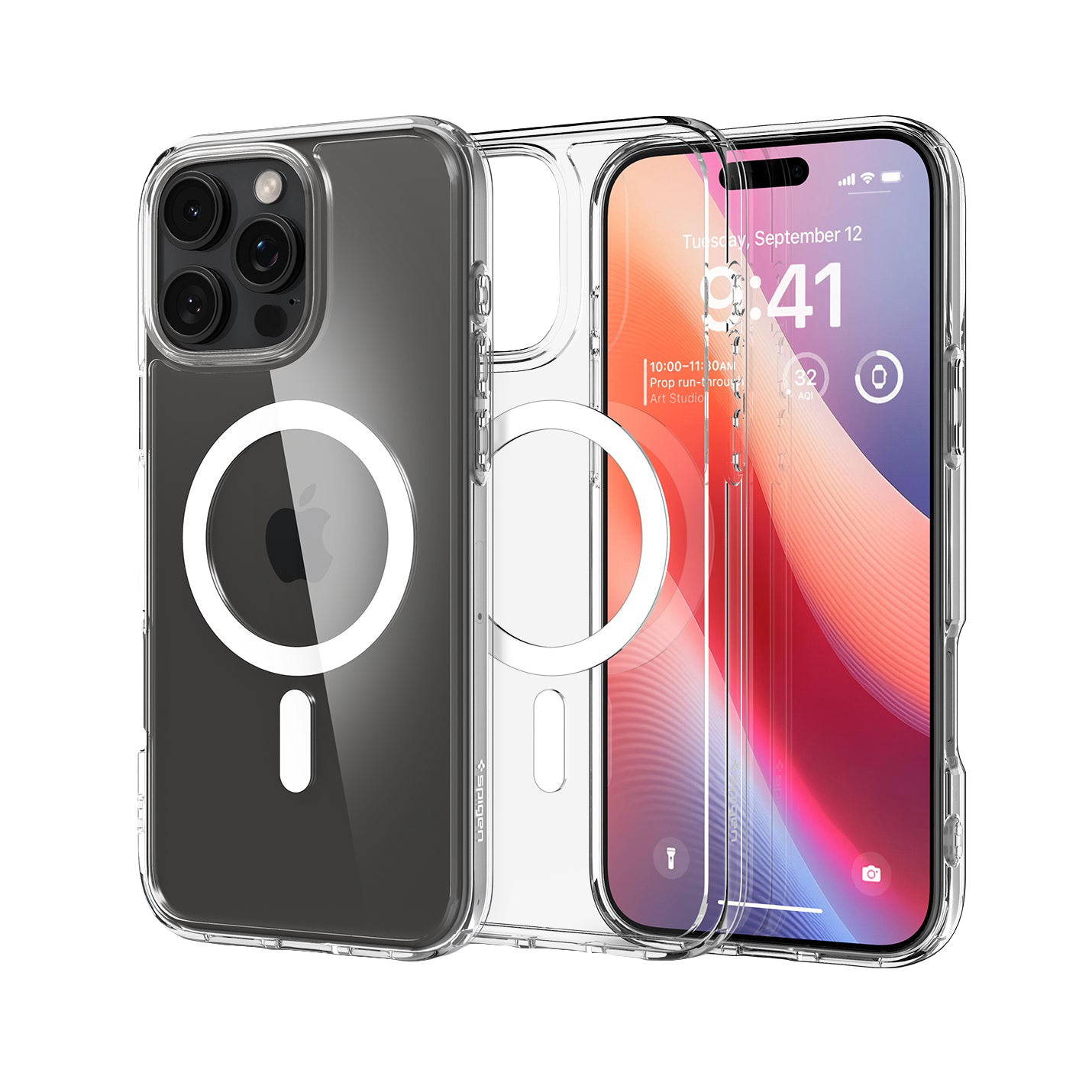 

Чехол Spigen ACS08129 для Apple iPhone 16 Pro White, Белый, ACS08129