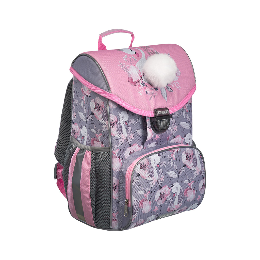 

Ученический ранец ErichKrause ErgoLine 15L Swan Princess, Серый