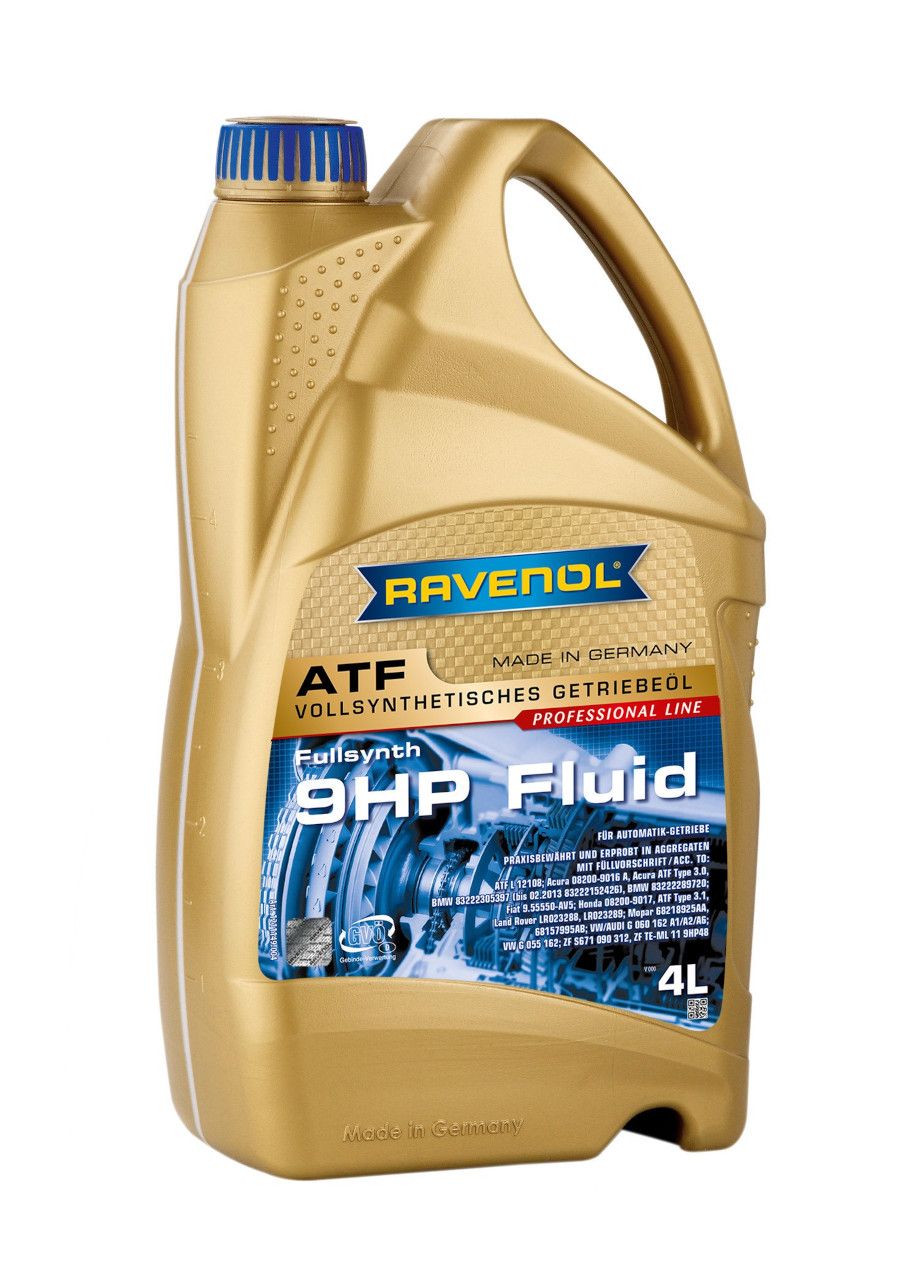 фото Трансмиссионное масло ravenol atf 9hp fluid (4л)