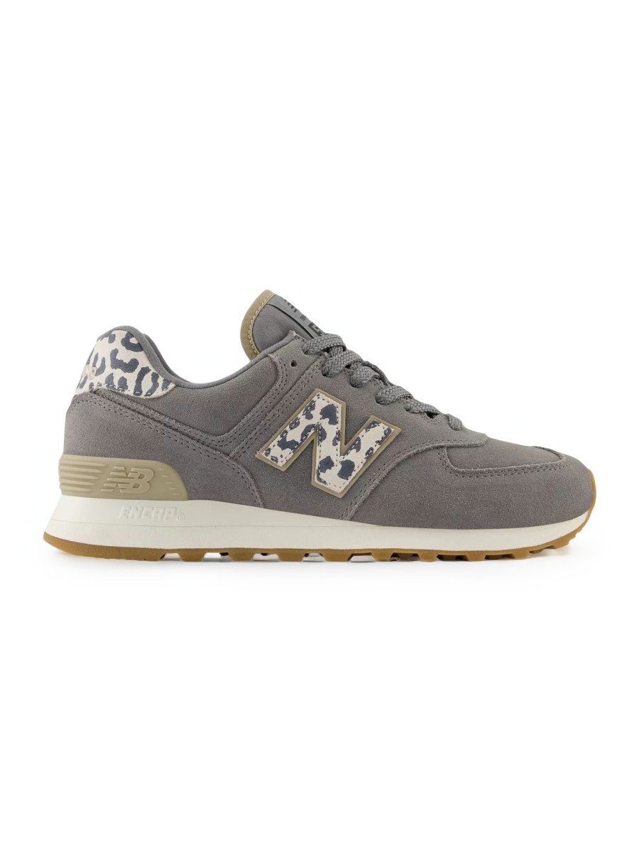 

Кроссовки женские New Balance 574 серые 6 US, Серый, 574