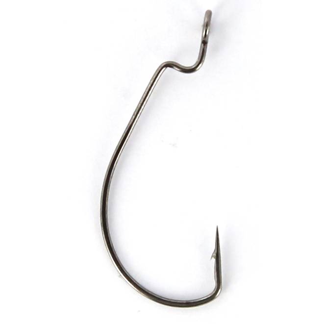 фото Крючки офсетные yoshi onyx offset hook long 8 (bn), big eye (упак. 10шт.) (97456)