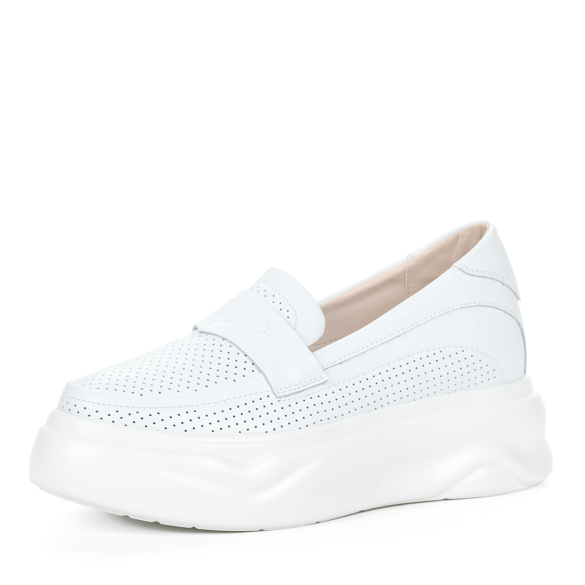 Мокасины женские Respect BA019-2 белые 40 RU