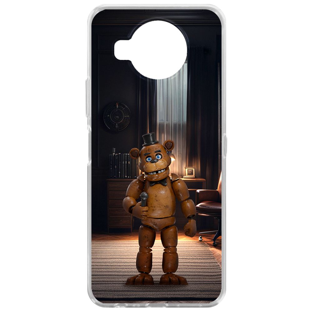 

Чехол-накладка Krutoff Clear Case ФНАФ - Медведь Фредди для Nokia 8.3 5G, Прозрачный