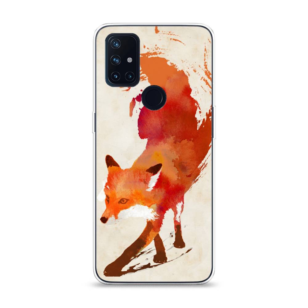 

Чехол Awog на OnePlus Nord N10 / ВанПлас Nord N10 "Лиса", Оранжевый, 152350-10