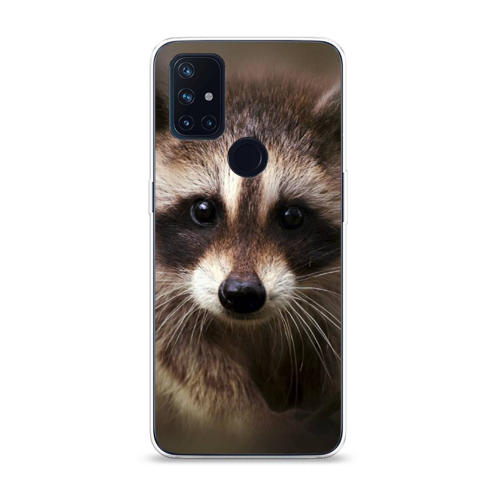 

Чехол Awog на OnePlus Nord N10 / ВанПлас Nord N10 "Енот", Коричневый, 152350-1