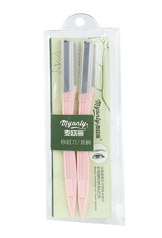 

Безопасная бритва для бровей MYONLY Eyebrow Razor, набор, 2 шт.