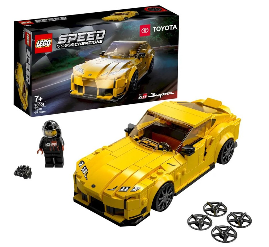 Конструктор LEGO Speed Champions 76901 Toyota GR Supra, 299 деталей