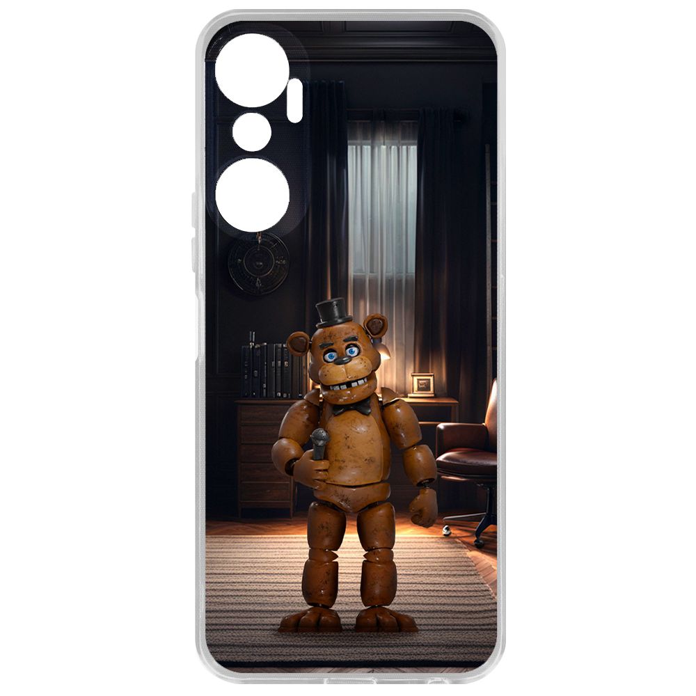 

Чехол-накладка Krutoff Clear Case ФНАФ - Медведь Фредди для INFINIX Hot 20, Прозрачный