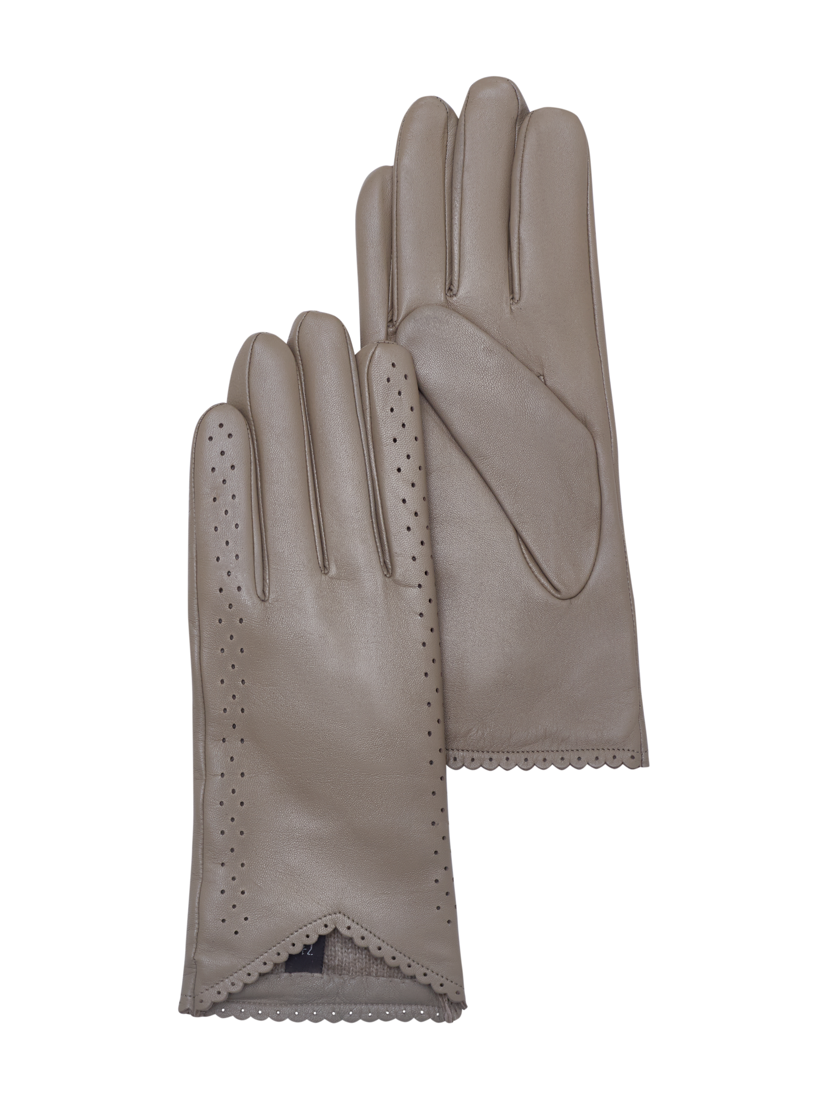 

Перчатки женские Marco Bonne` ZF3359PEL бежевые р.7