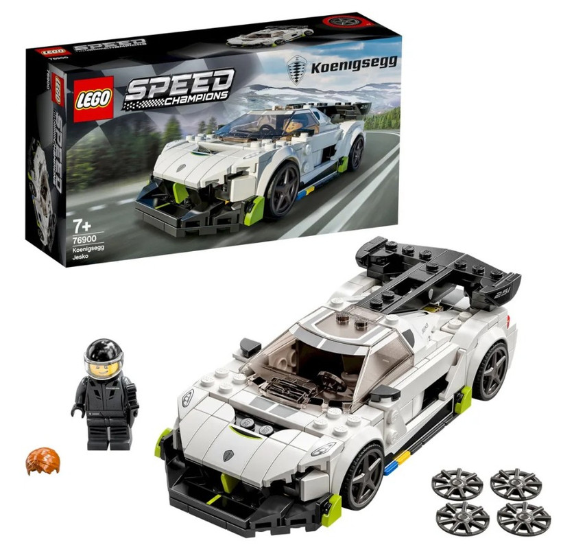 фото Конструктор lego speed champions 76900 koenigsegg jesko, 280 деталей