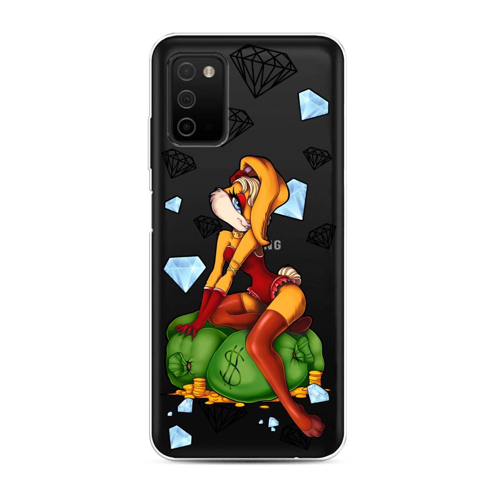 

Чехол на Samsung Galaxy A03s "Лола Банни с бриллиантами", Красный;оранжевый;зеленый, 2103250-6