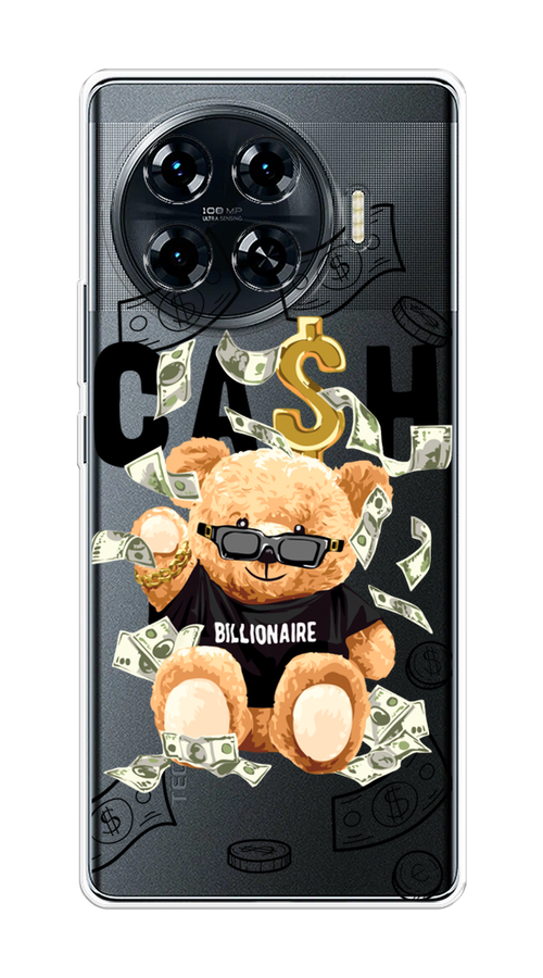 

Чехол на Tecno Spark 20 Pro Plus "Big cash", Черный;серый;бежевый, 305050-1