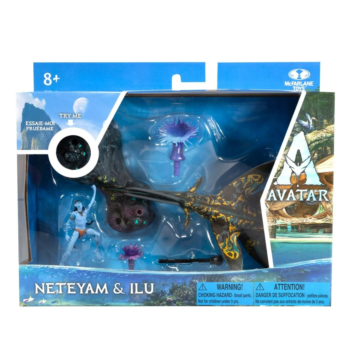 Набор фигурок Avatar Путь воды Neteyam and Ilu MF16382 3099₽