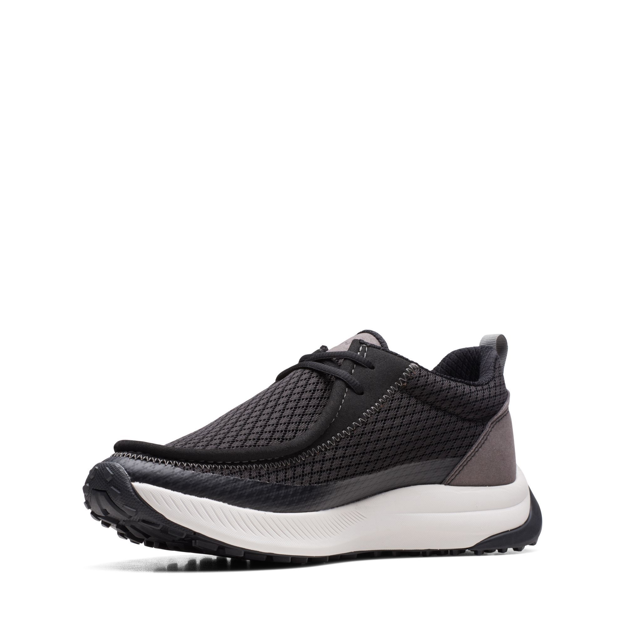 

Кроссовки мужские Clarks 26172437 черные 44 EU, Черный, 26172437