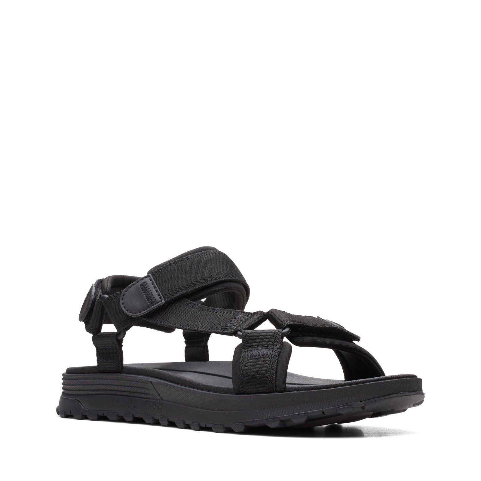 

Сандалии женский Clarks 26170578 черные 35.5 EU, Черный, 26170578