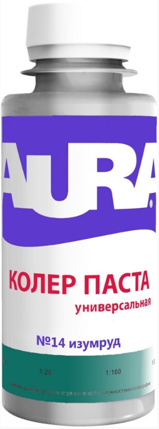 Колер AURA 14 изумруд 100мл 239₽