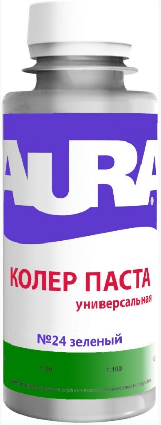 Колер AURA 24 зеленый 100мл 239₽