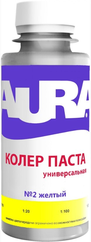 Колер AURA 2 желтый 100мл 239₽